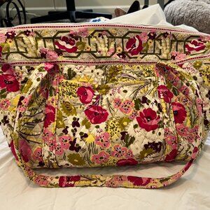 Vera Bradley "Make Me Blush" Get Carried Away Tote Bag